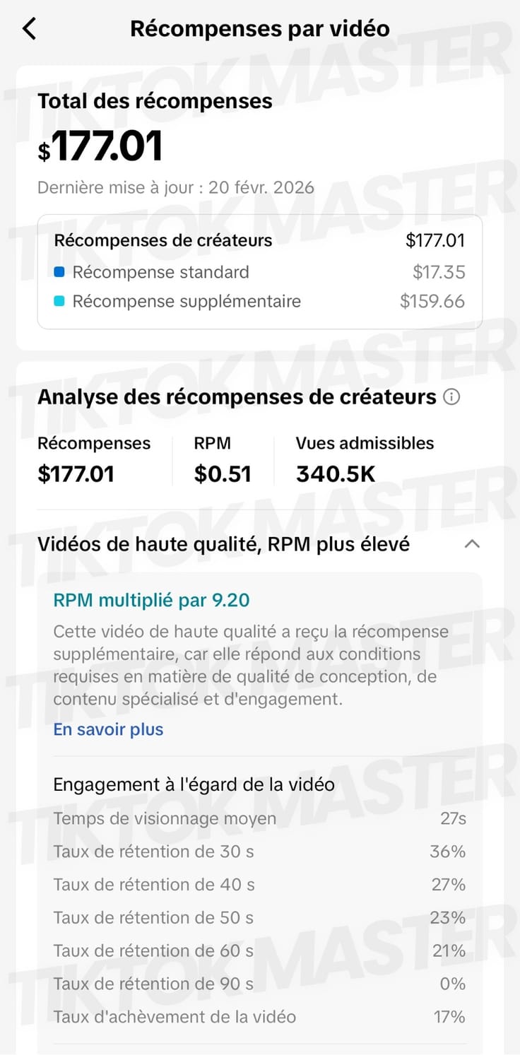 Résultat élève